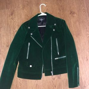 Lulu’s Green Velvet Jacket